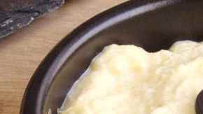 cazuela con brandada de bacalao