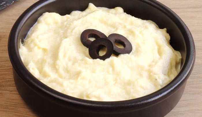 cazuela con brandada de bacalao