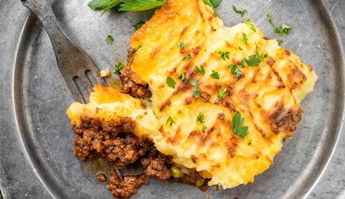 receta de pastel de carne casero