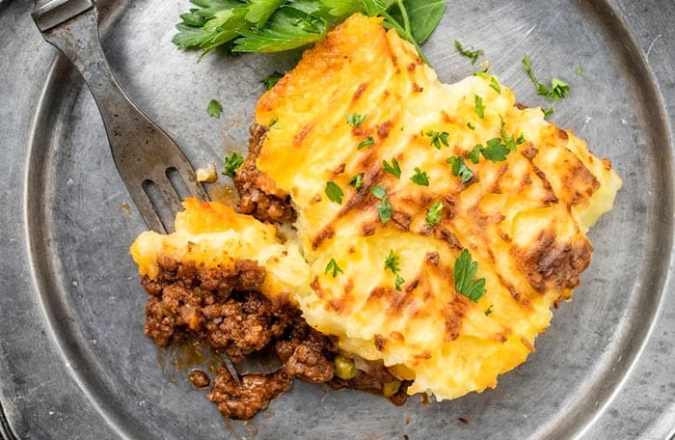 receta de pastel de carne casero