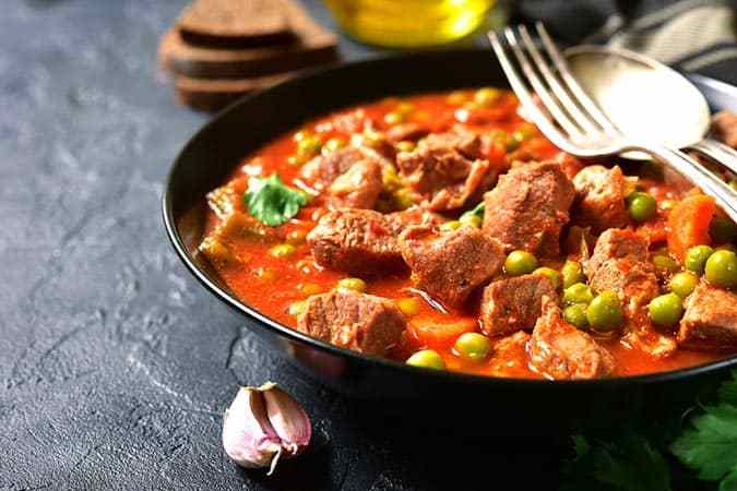 caldereta de cordero casera