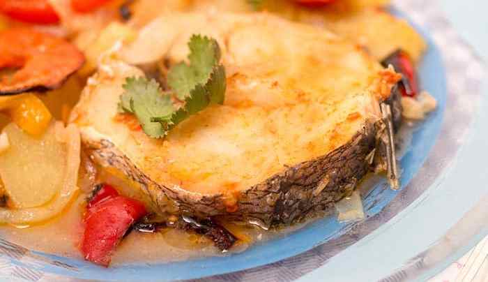 plato de merluza a la gallega