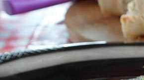 plato de merluza rellena