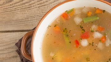 plato de sopa juliana