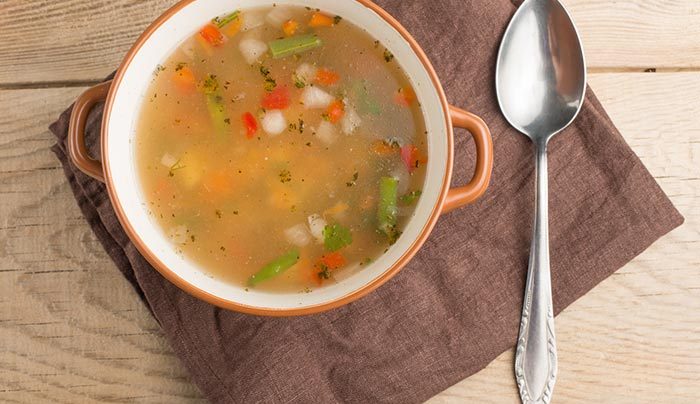 plato de sopa juliana