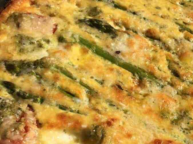 tortilla de esparragos