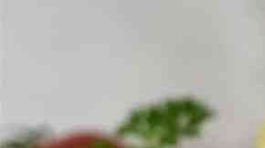 plato con gambas al horno