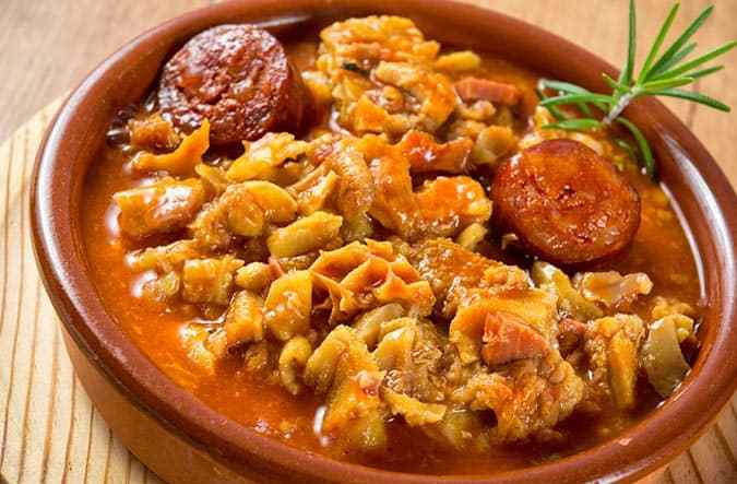 cazuela con callos a la madrileña