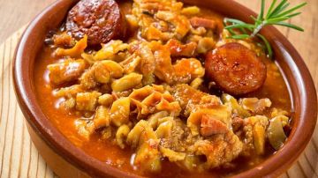 cazuela con callos a la madrileña