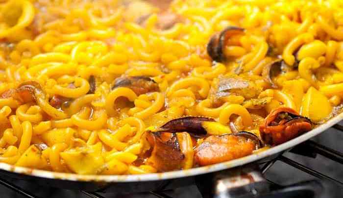 delicioso fideua de marisco