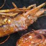 langostinos a la plancha