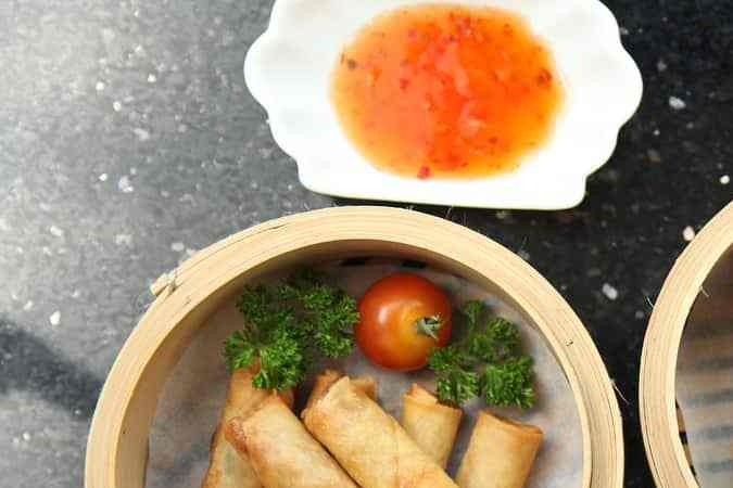 rollitos de primavera chinos