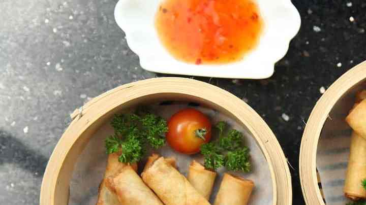 rollitos de primavera chinos