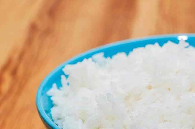 arroz blanco listo para comer