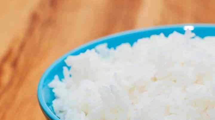 arroz blanco listo para comer