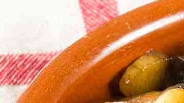 cazuela de champiñones al ajillo