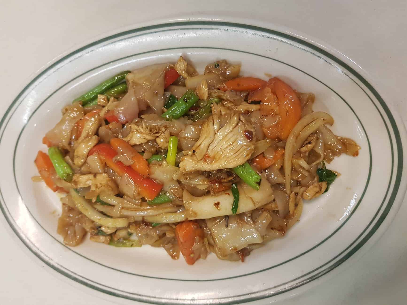 plato de chop suey casero