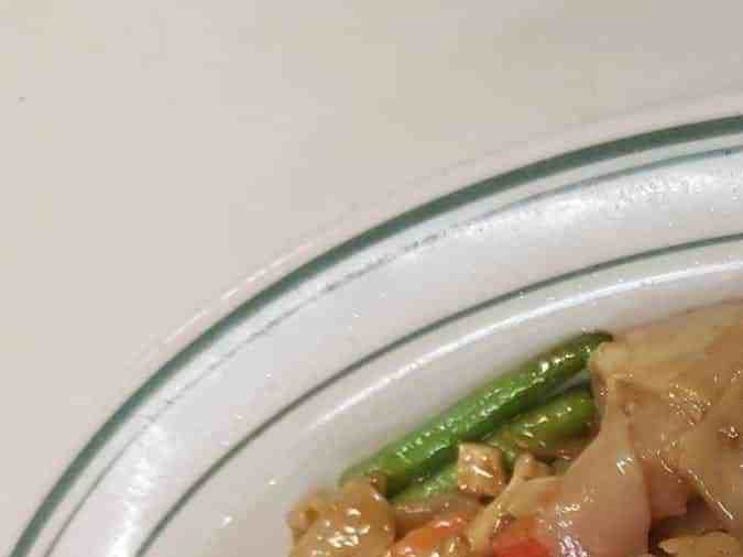 plato de chop suey casero