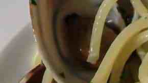 espaguetis con almejas