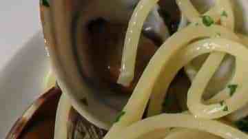 espaguetis con almejas