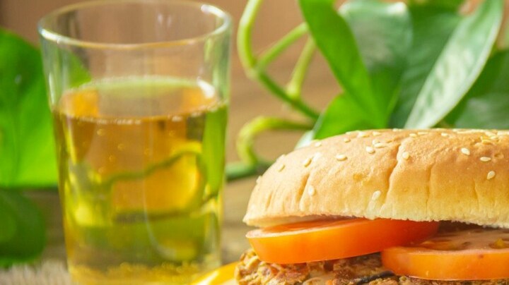 hamburguesa de lentejas