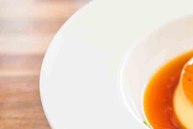Flan plátano