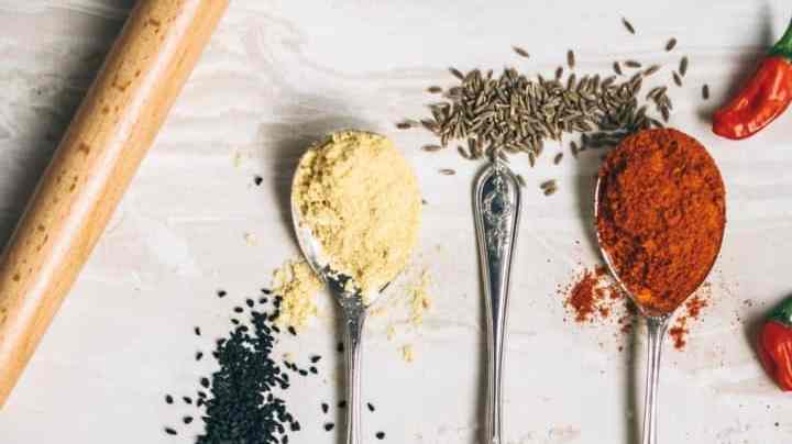 Cucharas con especias