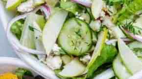 Variedad de ensaladas