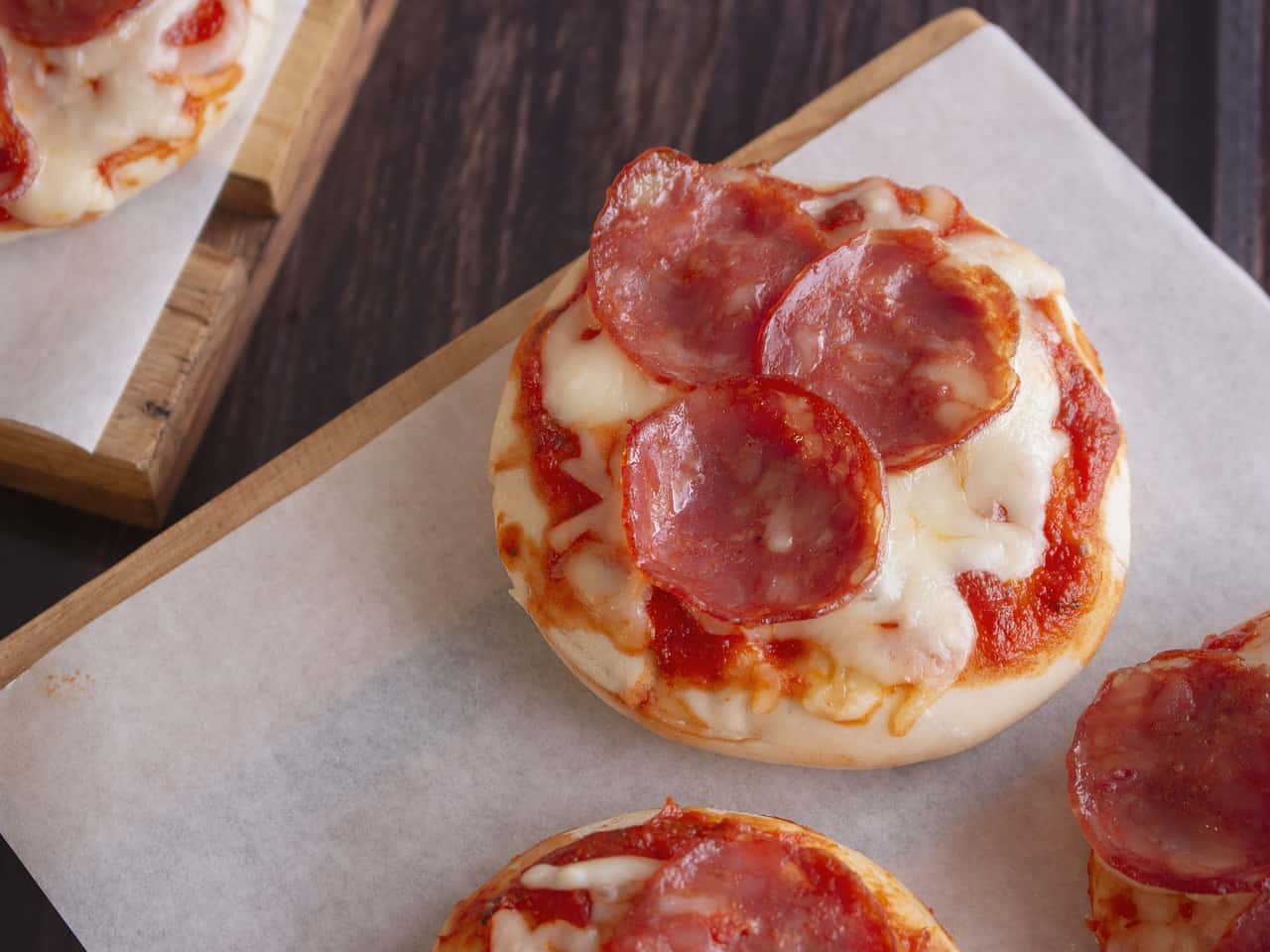 Mini pizzas caseras