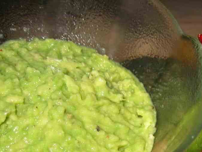 salsa de aguacate 