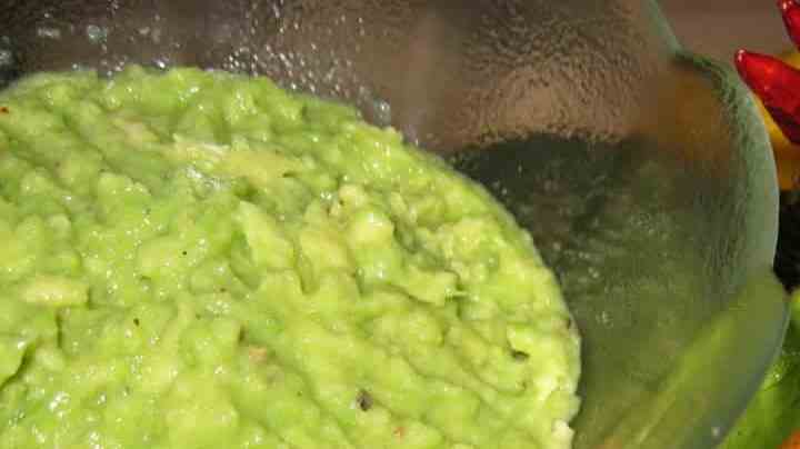 salsa de aguacate