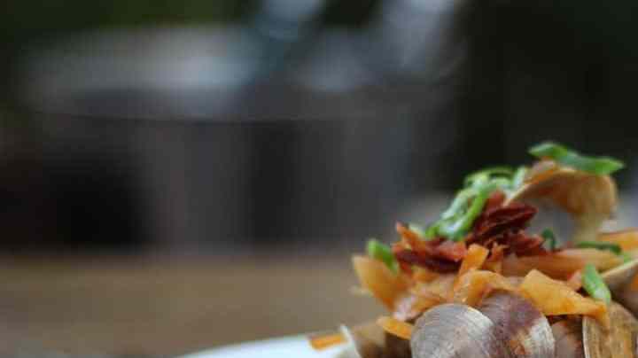 almejas a la marinera