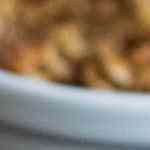 Crujiente de manzana