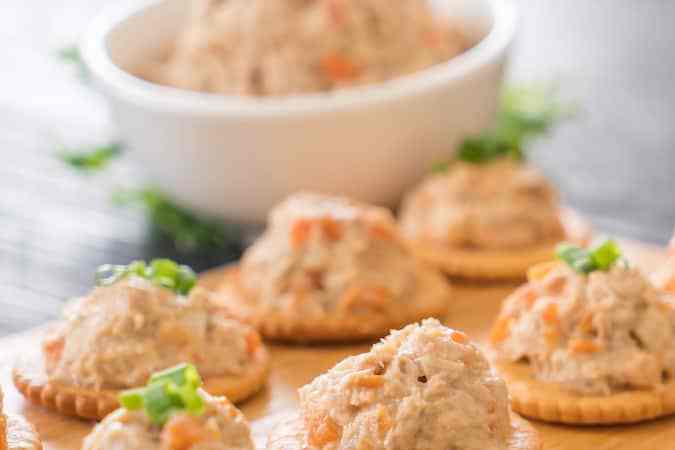 ensalada de atún cremosa