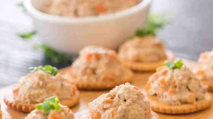 ensalada de atún cremosa