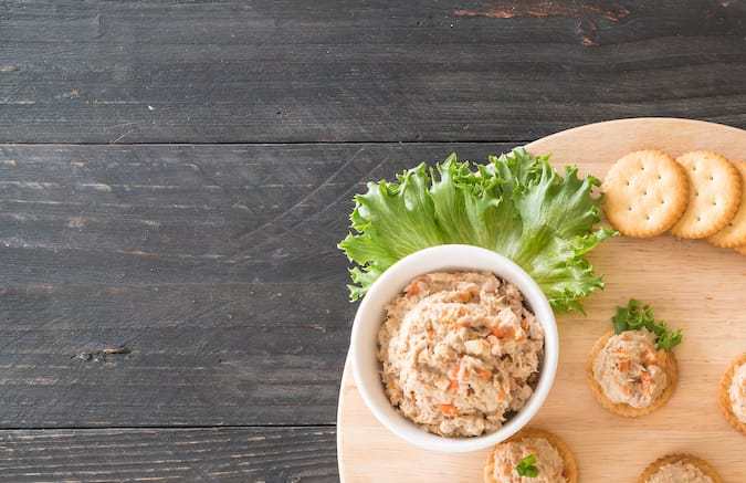 ensalada de atún cremosa