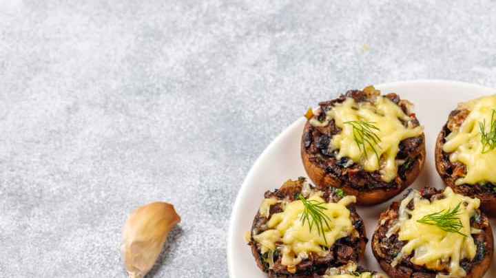 Champiñones rellenos