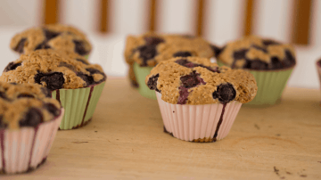 muffins de blueberry