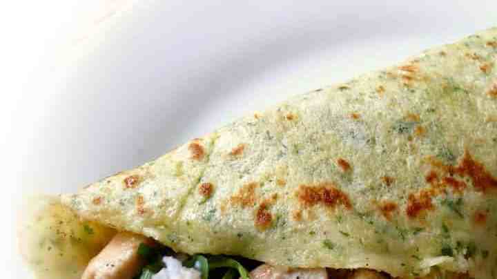 Crepe espinacas