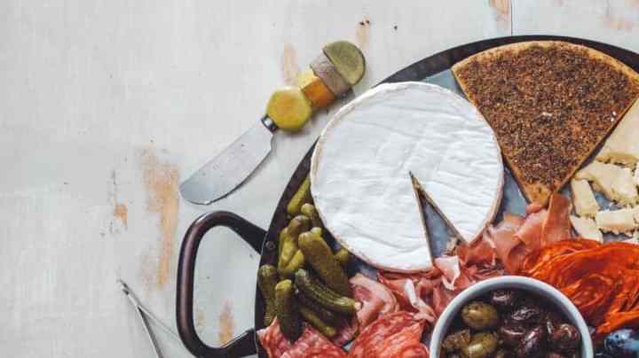 tabla de carnes y quesos