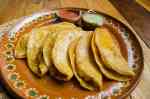 plato con tacos de canasta