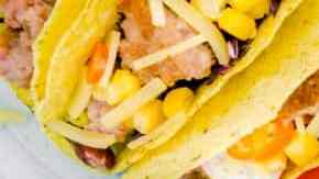 Nachos con pollo BBQ