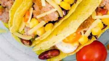Nachos con pollo BBQ