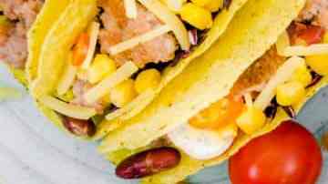 Nachos con pollo BBQ