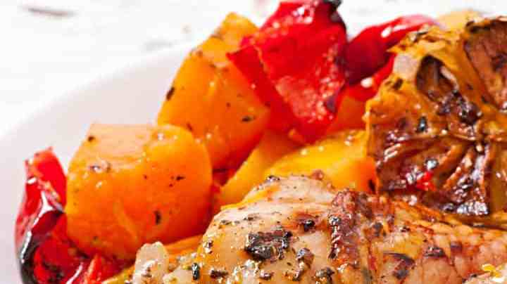 Pollo a la jardinera