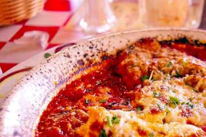 Pollo a la parmesana