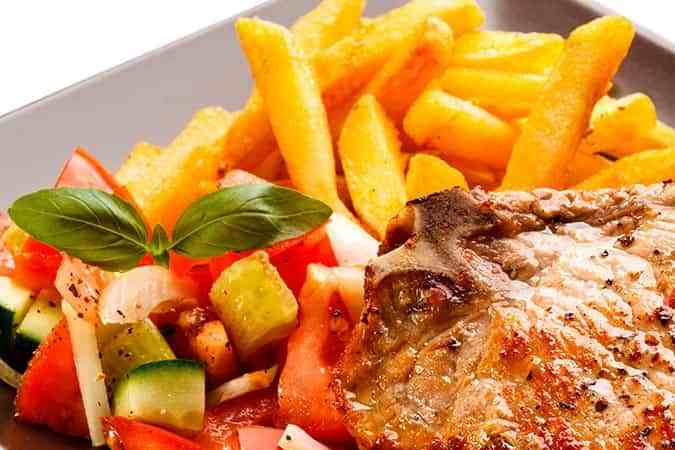 chuletas de cerdo al horno