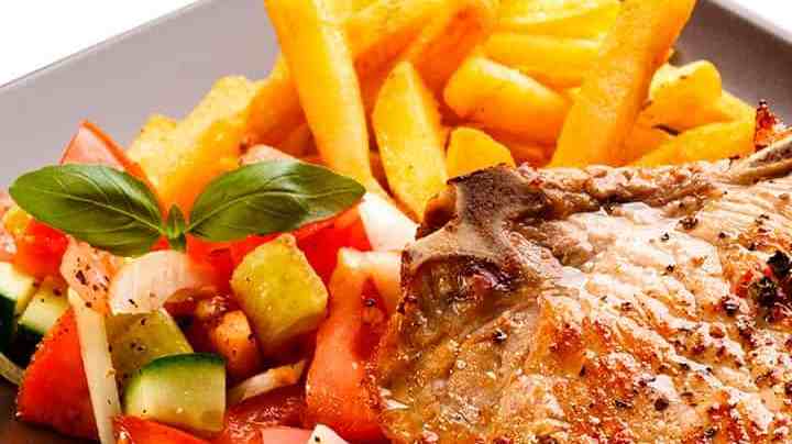 chuletas de cerdo al horno