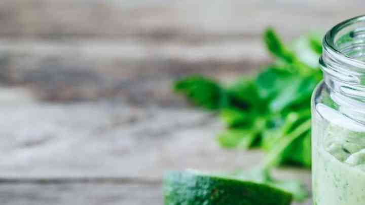 Receta de salsa de cilantro