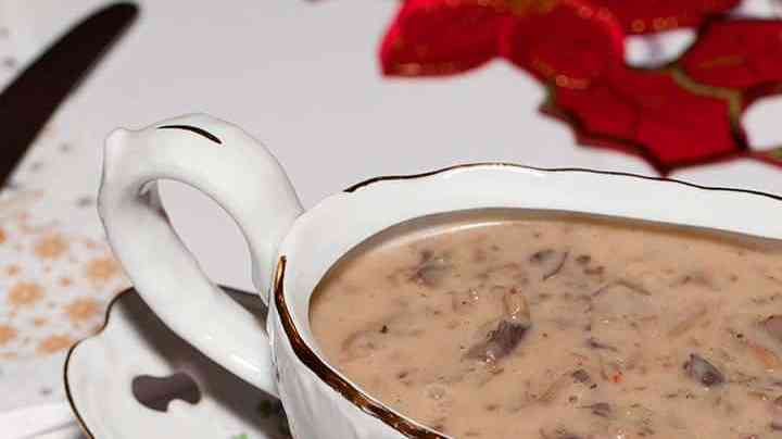 salsa de setas casera